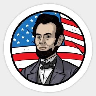 Abraham Lincoln Sticker